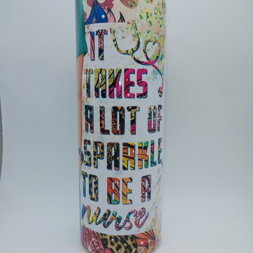 Nurse Sparkle Tumbler